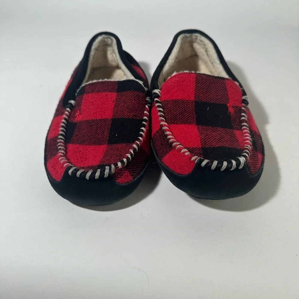 Polo Ralph Lauren Red and Black Loafers